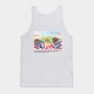 Rugby Playing Gorillas from The City Zoo Tank Top